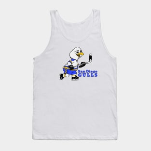 Defunct San Diego Gulls 1966 Tank Top